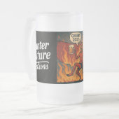 悪魔 フロストグラスビールジョッキ (正面左)