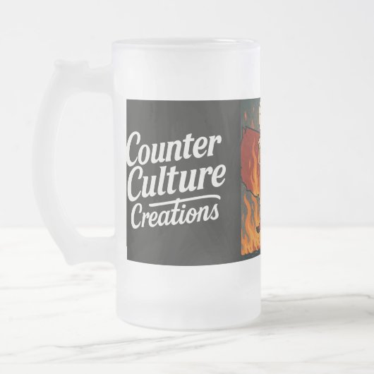 悪魔 フロストグラスビールジョッキ (左)