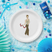 悪魔 ペーパープレート (パーティー)