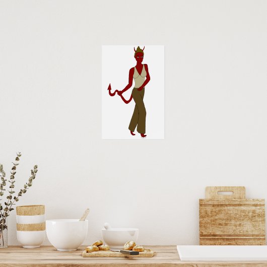 悪魔 ポスター (キッチン)