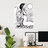 悪魔 ポスター (ホームオフィス)