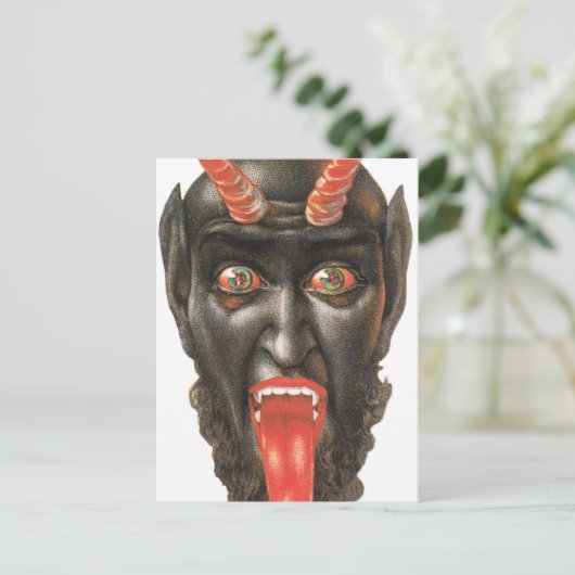 悪魔 ポストカード (スタンド正面)