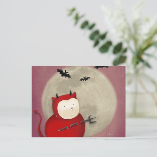 悪魔 ポストカード (スタンド正面)