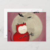 悪魔 ポストカード (正面/裏面)