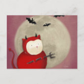 悪魔 ポストカード (正面)