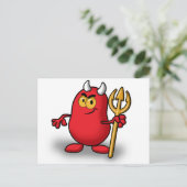 悪魔 ポストカード (スタンド正面)