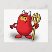 悪魔 ポストカード (正面)