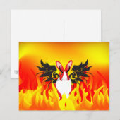 悪魔 ポストカード (正面/裏面)