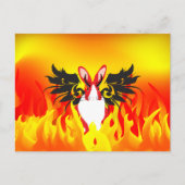 悪魔 ポストカード (正面)