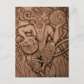 悪魔 ポストカード (正面)