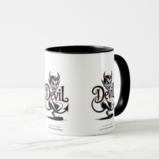 悪魔 マグカップ (正面右)