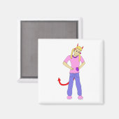 悪魔 マグネット (正面/裏面)