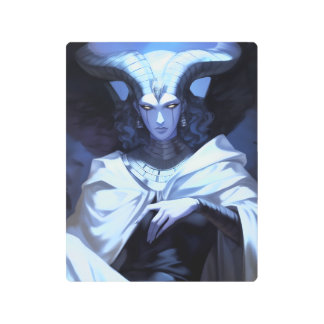 悪魔 メタルプリント
