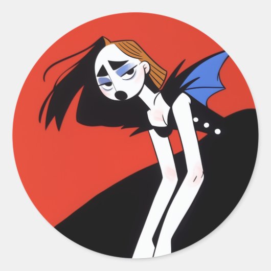 悪魔 ラウンドシール (正面)