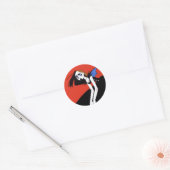 悪魔 ラウンドシール (封筒)