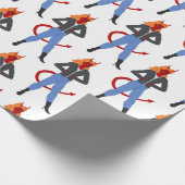 悪魔 ラッピングペーパー (角)