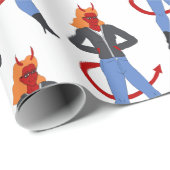 悪魔 ラッピングペーパー (ロールコーナー)