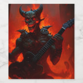 悪魔 ワインラベル (シングルラベル)