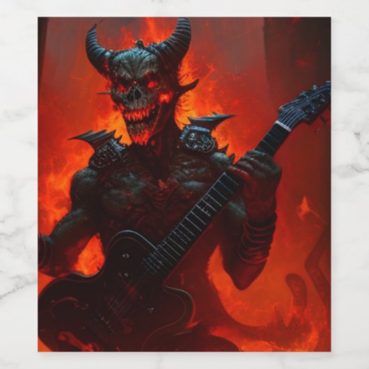 悪魔 ワインラベル (シングルラベル)