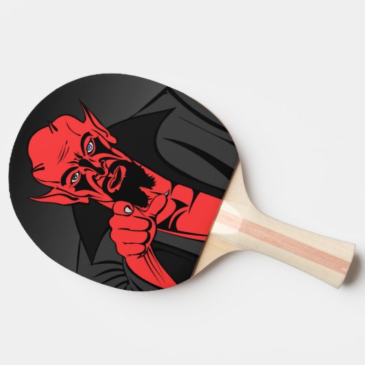 悪魔 卓球ラケット (横)
