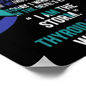 悪魔 – 甲状腺がん認知支援リボン ポスター (角)