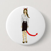 悪魔 缶バッジ (正面)