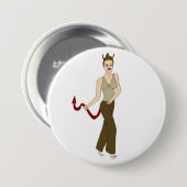 悪魔 缶バッジ (正面&裏面)