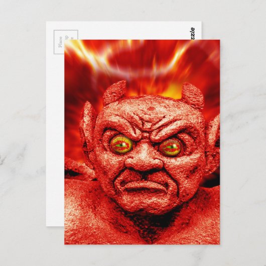 悪魔–890 ポストカード (正面/裏面)