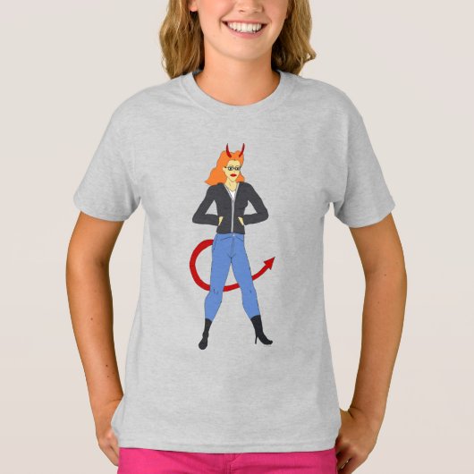 悪魔 Tシャツ (正面)