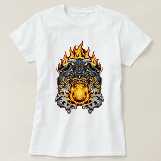 悪魔 Tシャツ (デザイン正面)