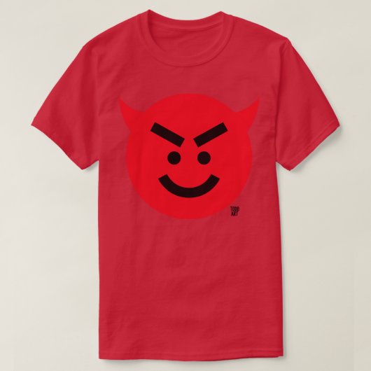 悪魔 Tシャツ (デザイン正面)
