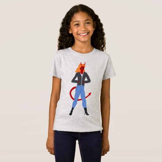 悪魔 Tシャツ (正面フル)