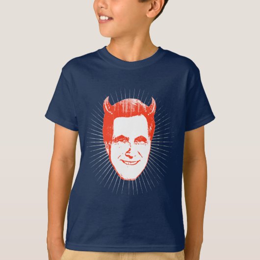 悪魔ROMNEY BURST.png Tシャツ (正面)