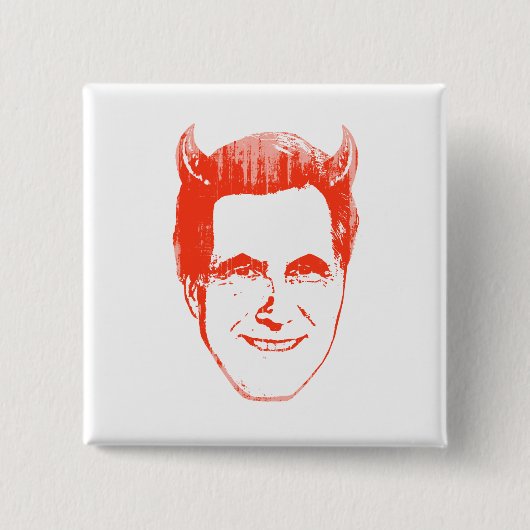悪魔Romney.png 缶バッジ (正面)