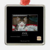 悪 メタルオーナメント (正面)