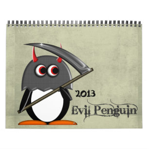 悪PENGUIN™の漫画のカレンダー2013年 カレンダー