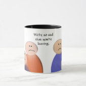 悲しいあなたは離れのマグカップ マグカップ (中央)