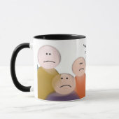 悲しいあなたは離れのマグカップ マグカップ (左)