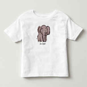 悲しいね トドラーTシャツ