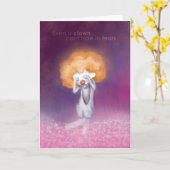 悲しいのはわかっている カード (黄色い花)