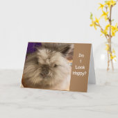 悲しいのは天気の中でUと聞くから カード (黄色い花)