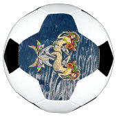 悲しいほど人魚のアットいかり サッカーボール (回転)