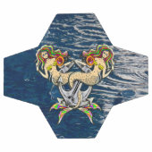 悲しいほど人魚のアットいかり サッカーボール (フラット)