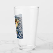 悲しいほど人魚のアットいかり タンブラーグラス (左)