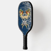 悲しいほど人魚のアットいかり ピックルボールラケット (左)