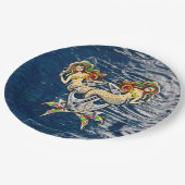 悲しいほど人魚のアットいかり ペーパープレート (アングル)