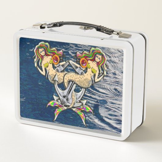 悲しいほど人魚のアットいかり メタルランチボックス (裏面)
