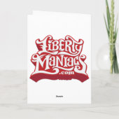 悲しいオバマ誕生日カード カード (裏面)