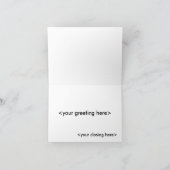 悲しいオランウタン恋しく思の君 カード (内部)