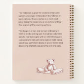 悲しいカップル本カバーインスピレーションノート ノートブック (裏面)